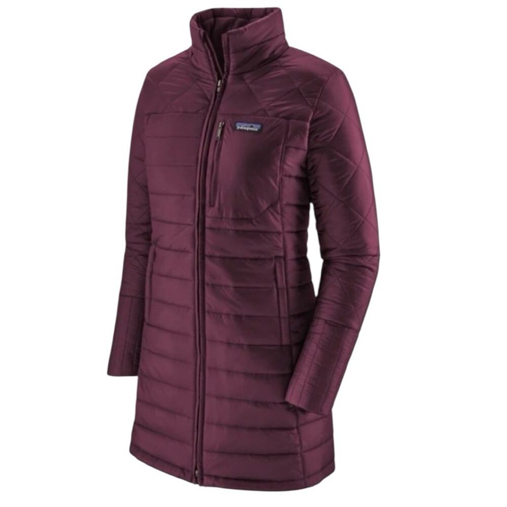 Patagonia Women's Radalie Parka Insulated Quilted Jacket in Mahogany Size Small